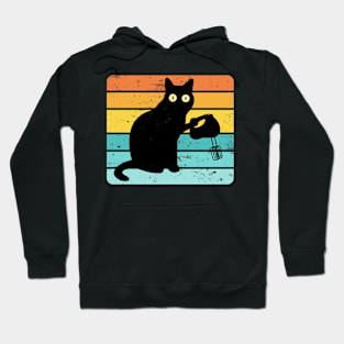 Cat Cooking Chef Kitchen Baking Hoodie